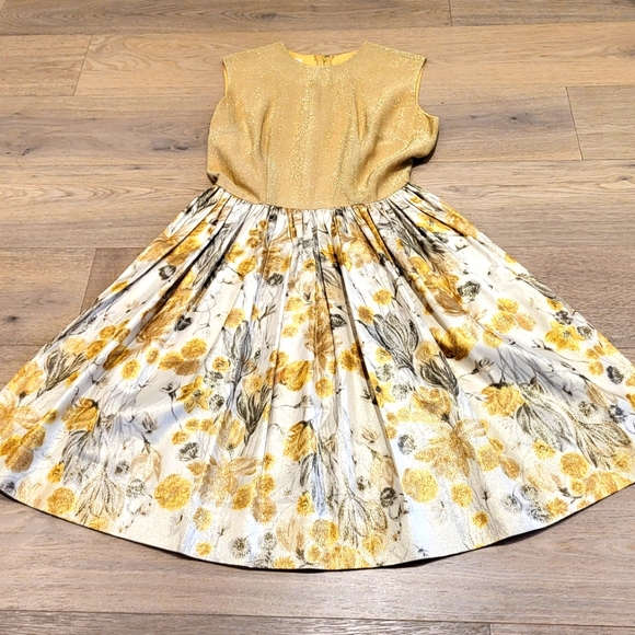 Vintage 1950's Jack Posluns Dress - Picture 1 of 9